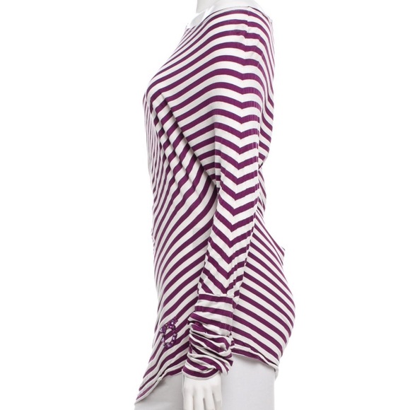 Long sleeve striped top - Picture 2 of 3